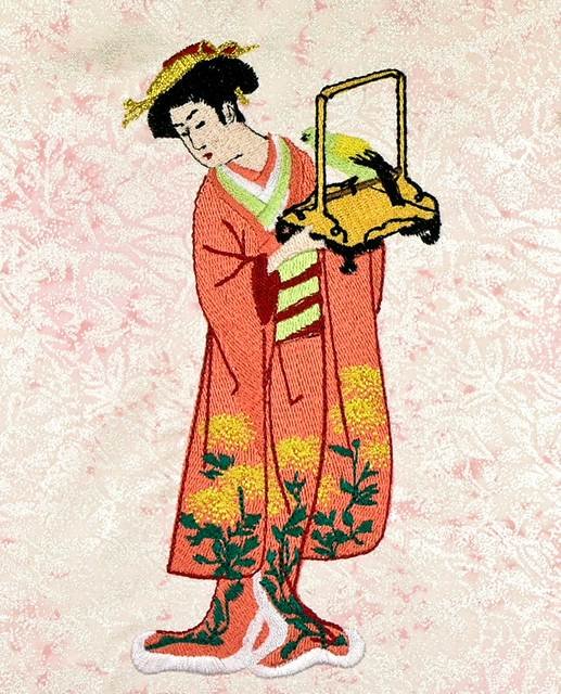 BFC0834 Lovely Geisha Series - Set I