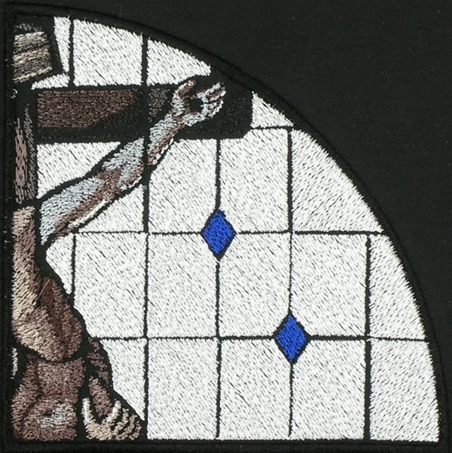 BFC0839 QIH Stained Glass - At the Cross