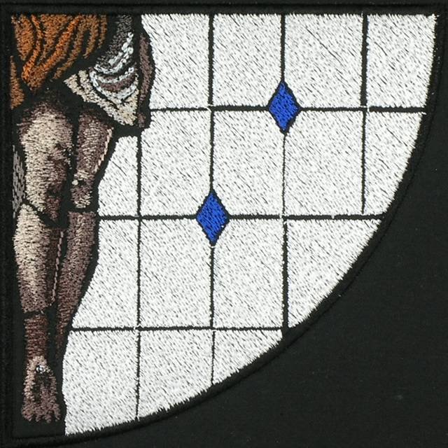 BFC0839 QIH Stained Glass - At the Cross