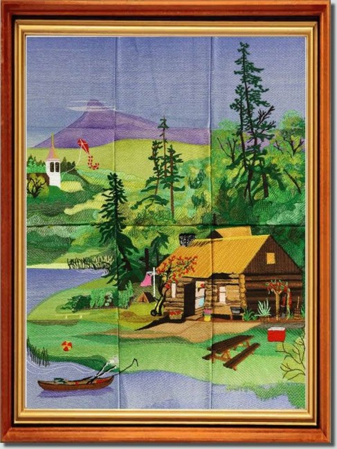 BFC0840 Window - Four Seasons Summer Warmth