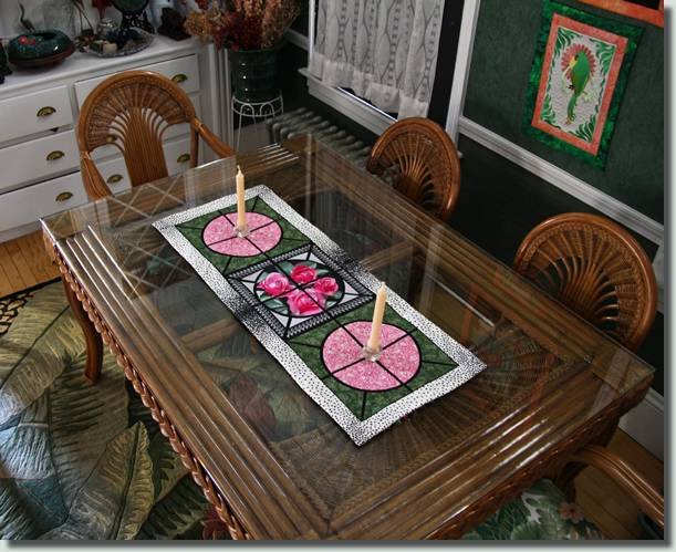 BFC0841 QIH Rose Tile