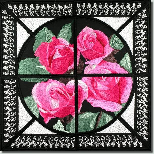 BFC0841 QIH Rose Tile