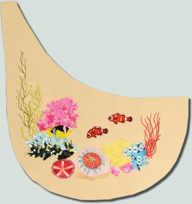 BFC0842 Convertible Handbag Coral Reef