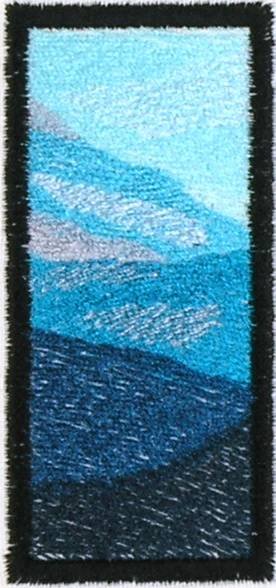 BFC0843 QIH Stained Glass - Mountain Vista
