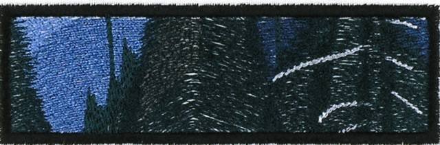 BFC0843 QIH Stained Glass - Mountain Vista