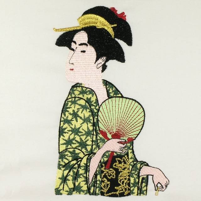 BFC0845 Lovely Geisha Series - Set II