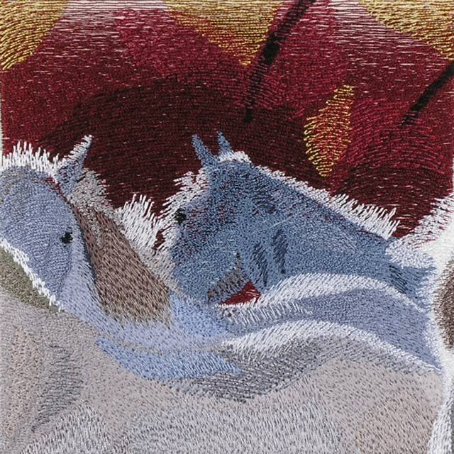 BFC0851 Window-Horses