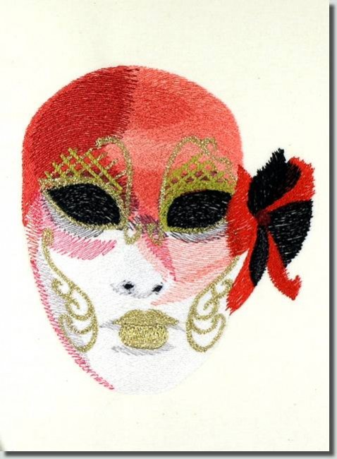 BFC0853 Three Dance Masks
