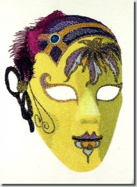BFC0853 Three Dance Masks