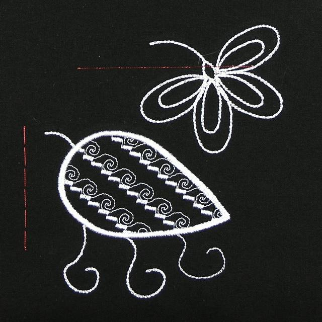 BFC0855 Convertible Handbag Series A Appliqué Leaves