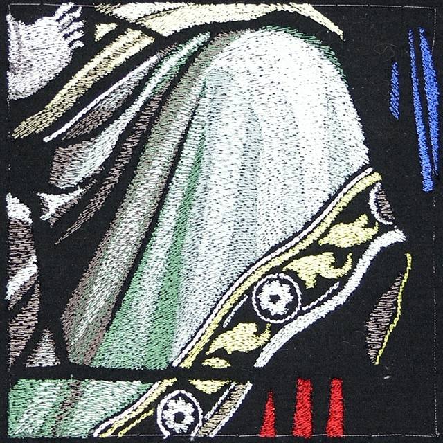 BFC0872 Stained Glass - Christ with Children