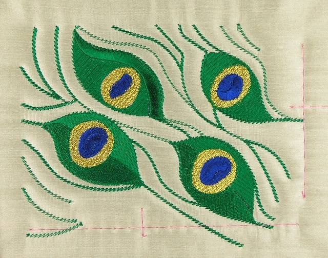 BFC0873 Convertible Handbag Series A Proud Peacock