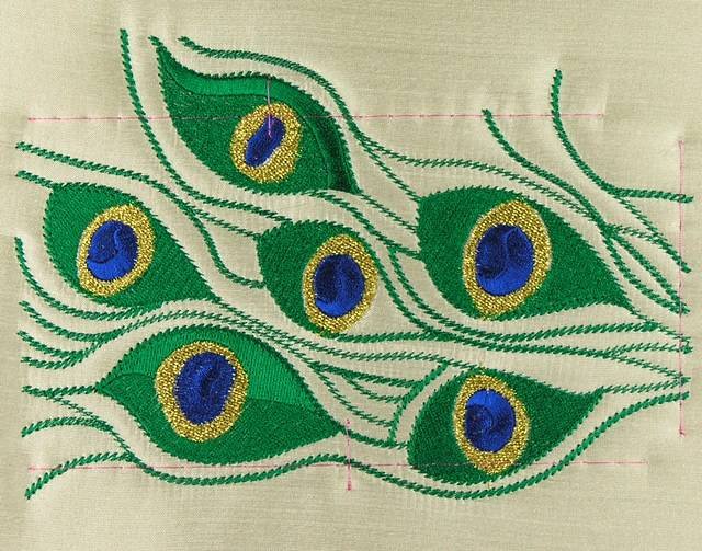 BFC0873 Convertible Handbag Series A Proud Peacock