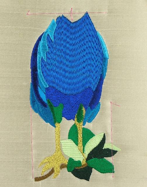 BFC0873 Convertible Handbag Series A Proud Peacock