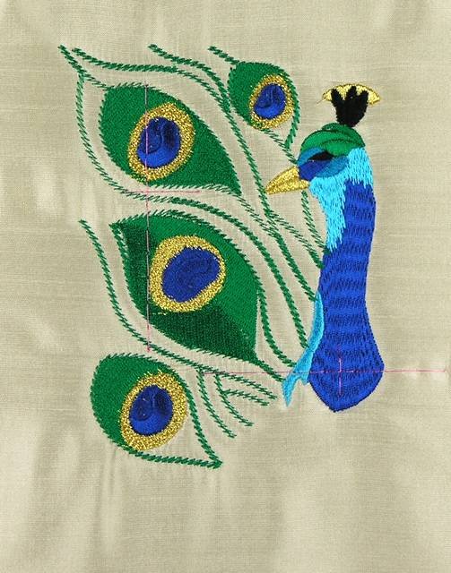 BFC0873 Convertible Handbag Series A Proud Peacock