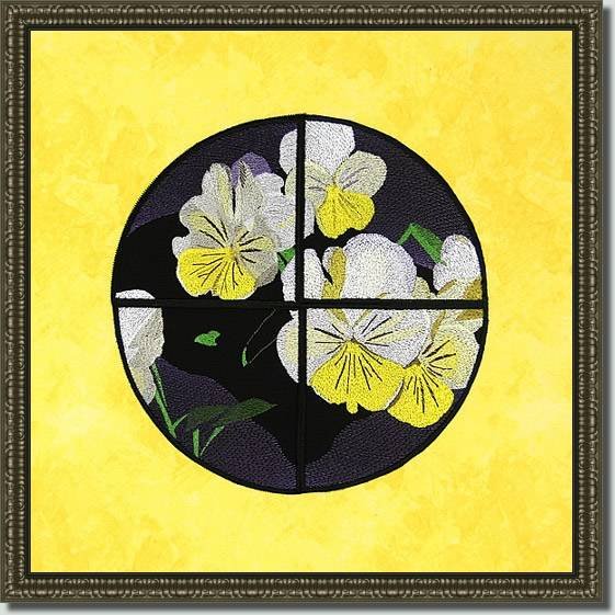BFC0874  Lily and Pansy in the Round