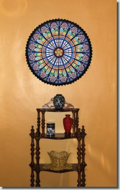 BFC0879 QIH and Regular Rose Window
