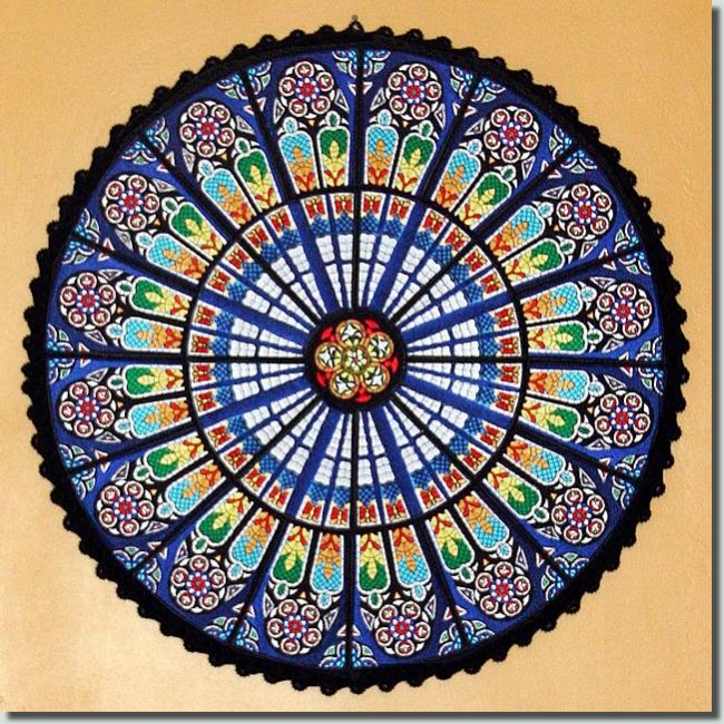 BFC0879 QIH and Regular Rose Window