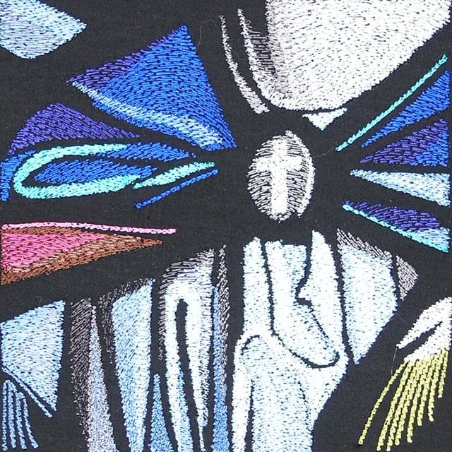 BFC0883 Stained Glass Angel