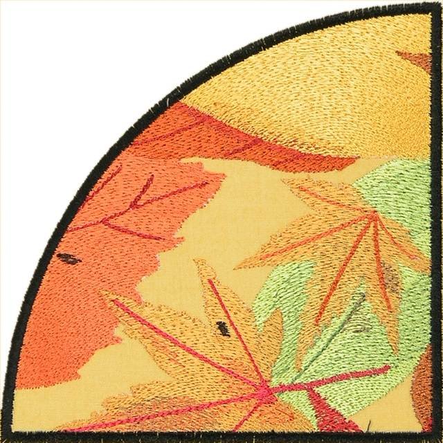 BFC0885 QIH-Autumn Leaves in the Round Times Two