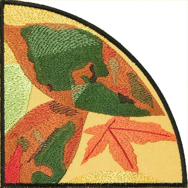 BFC0885 QIH-Autumn Leaves in the Round Times Two