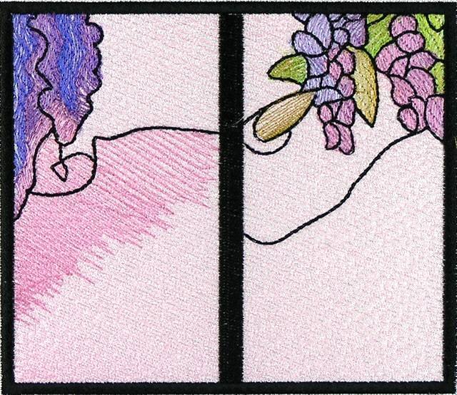 BFC0890 QIH Stained Glass - Wisteria