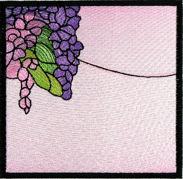 BFC0890 QIH Stained Glass - Wisteria
