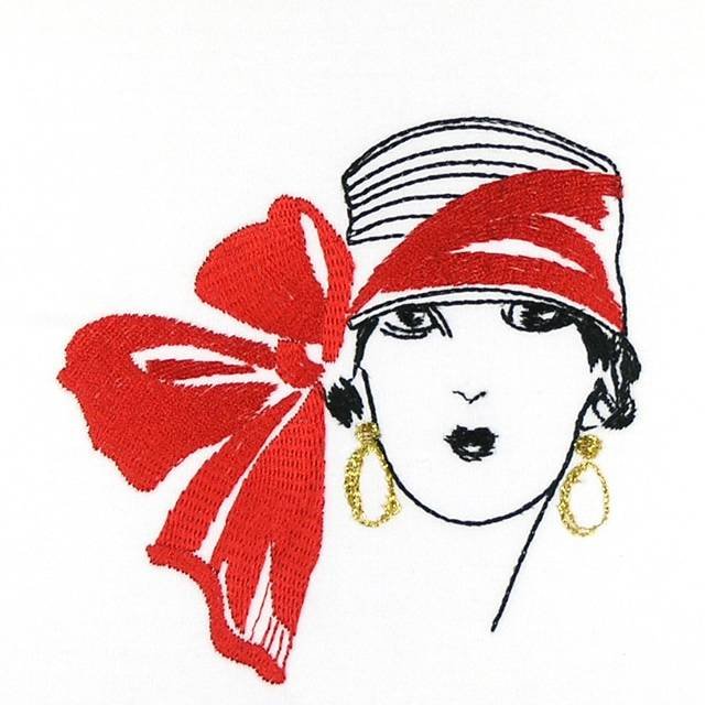 BFC0896 20s French Lady's Fashion Portraits