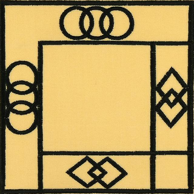 BFC0901 Chinese Lattice Quilt Squares QIH and Regular