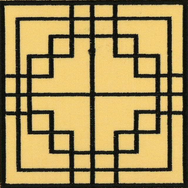 BFC0901 Chinese Lattice Quilt Squares QIH and Regular