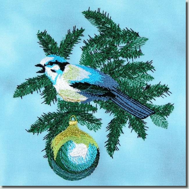 BFC0905 Birds at Christmas Time