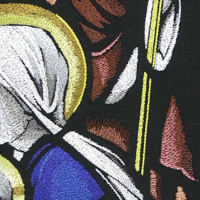 BFC0909 Stained Glass-Joseph, Mary and the Infant Jesus Christ