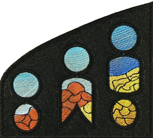 BFC0910 Stained Glass Tiffany Landscape