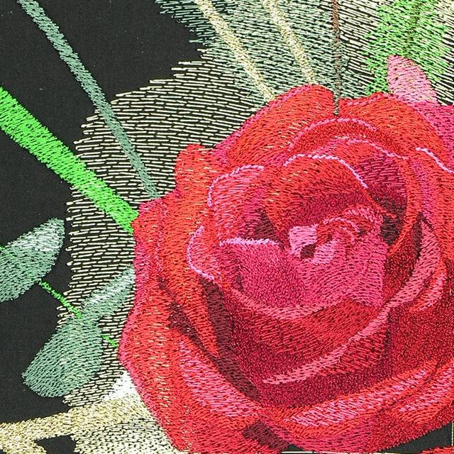 BFC0916 Stained Glass- Festive Red
