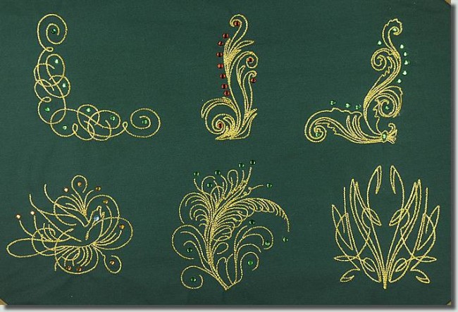 BFC0919 Swirly Bling