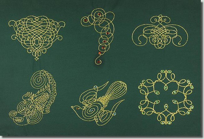 BFC0919 Swirly Bling