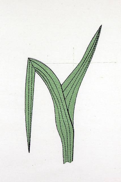 BFC0920 Botanical Print - Iris