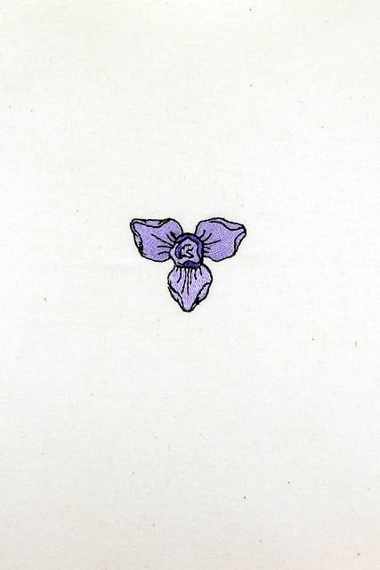 BFC0920 Botanical Print - Iris