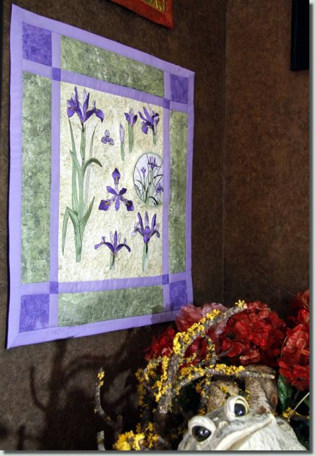 BFC0920 Botanical Print - Iris