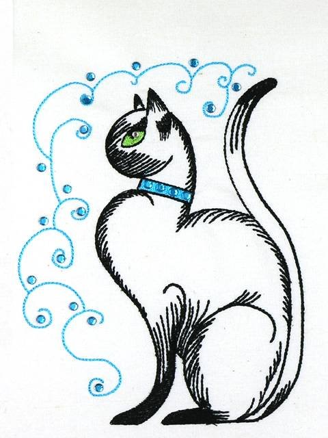 BFC0927 Feline Bling