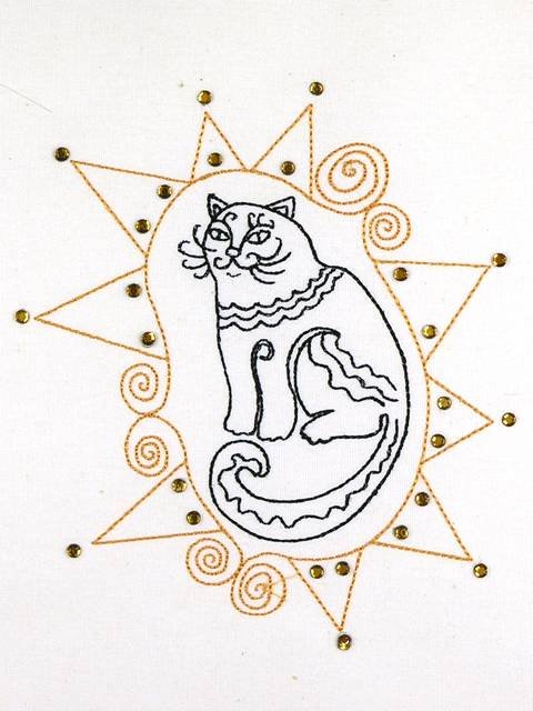 BFC0927 Feline Bling