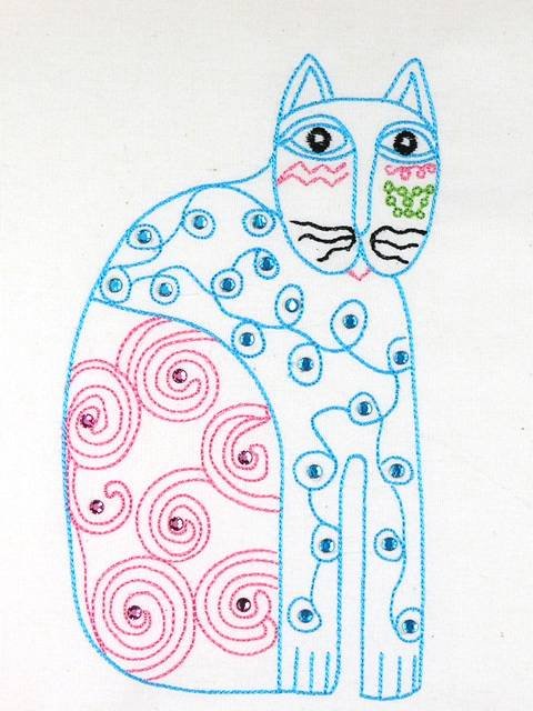 BFC0927 Feline Bling