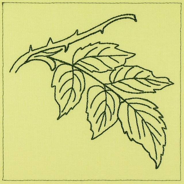 BFC0937 Leaf Quiltables