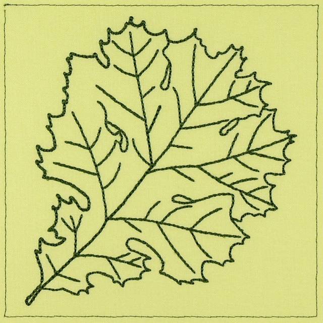 BFC0937 Leaf Quiltables
