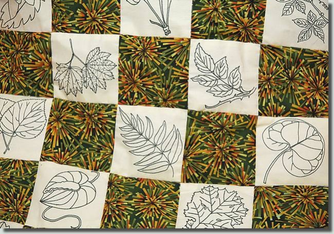 BFC0937 Leaf Quiltables