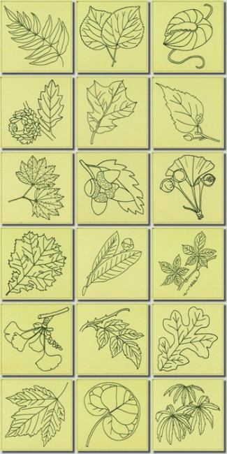 BFC1562 Leaf Quiltables
