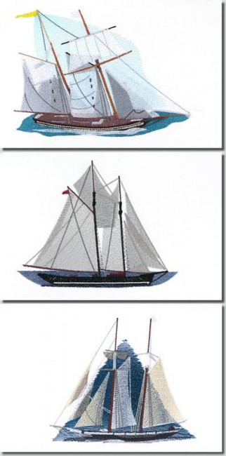 BFC0940 Three Schooners