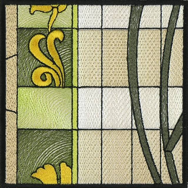 BFC0942 QIH or Regular Stained Glass Graceful Vase