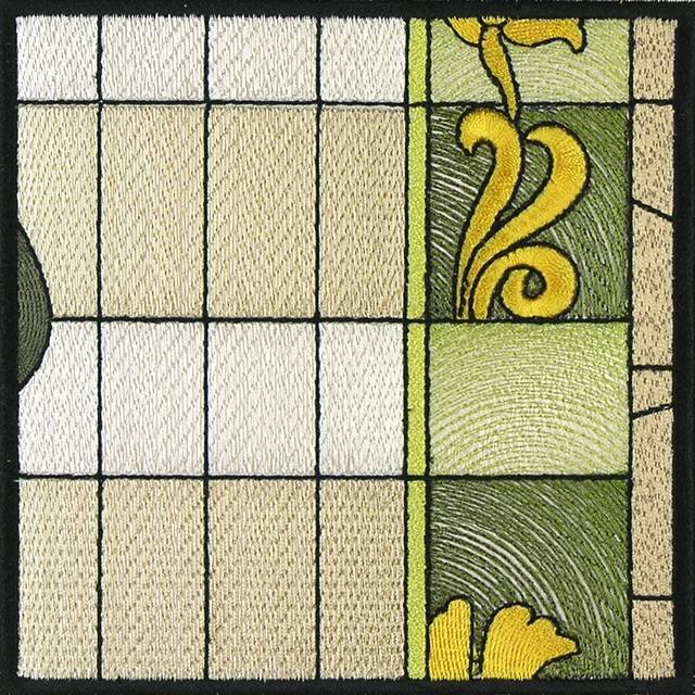 BFC0942 QIH or Regular Stained Glass Graceful Vase