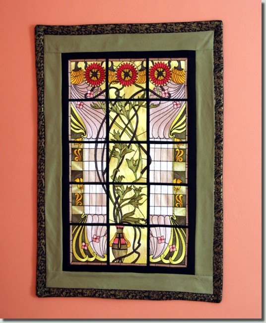 BFC0942 QIH or Regular Stained Glass Graceful Vase